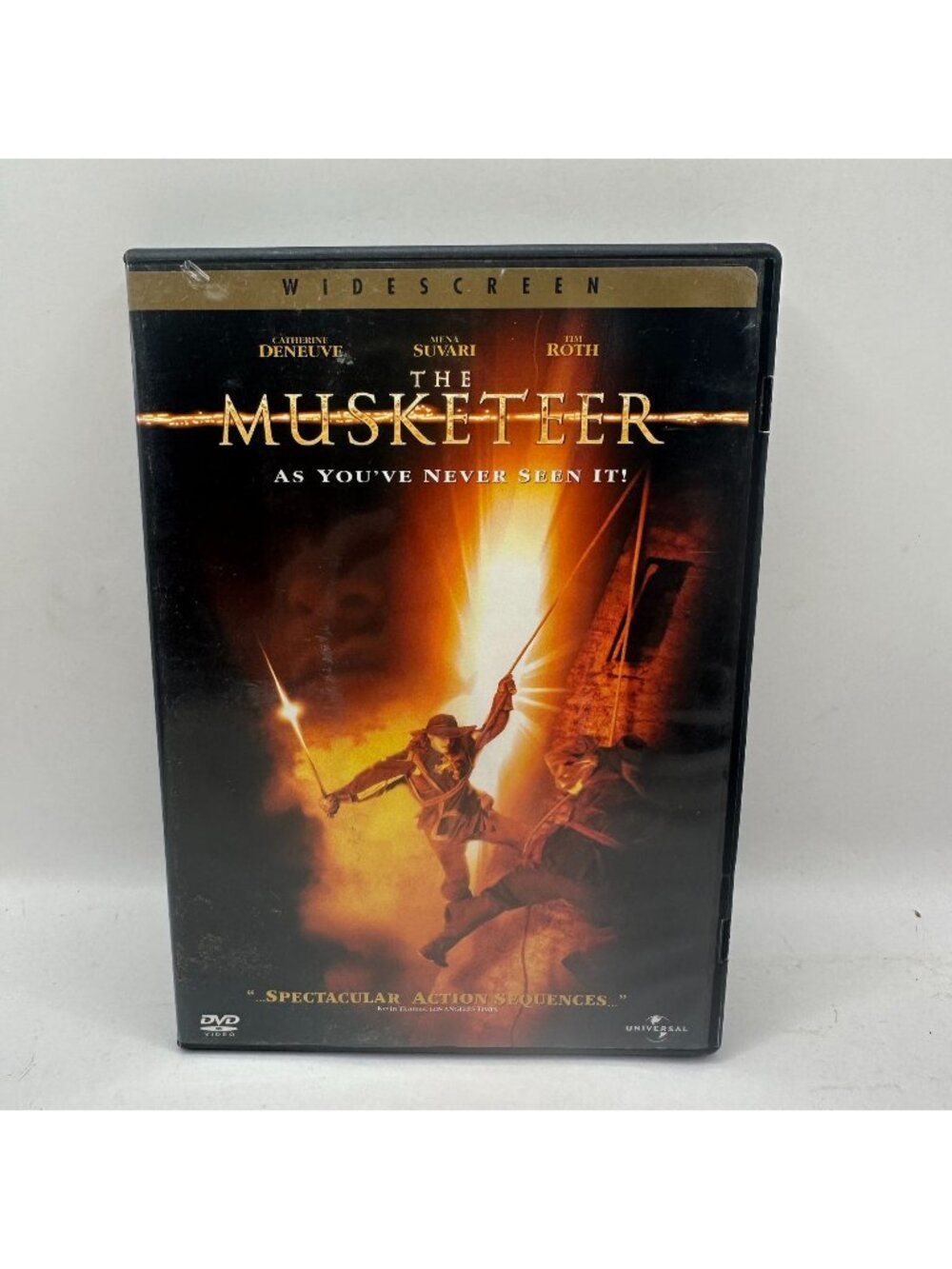 The Musketeer Widescreen 2001 PG13 Justin Chambers Universal DVD Region 1 Action